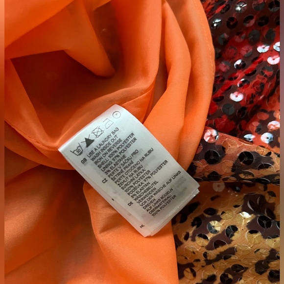 NWT Versace x H&M Stampa Sequin Sunset Mini Dress - Picture 11 of 12